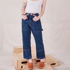 big bud press dark wash carpenter jeans